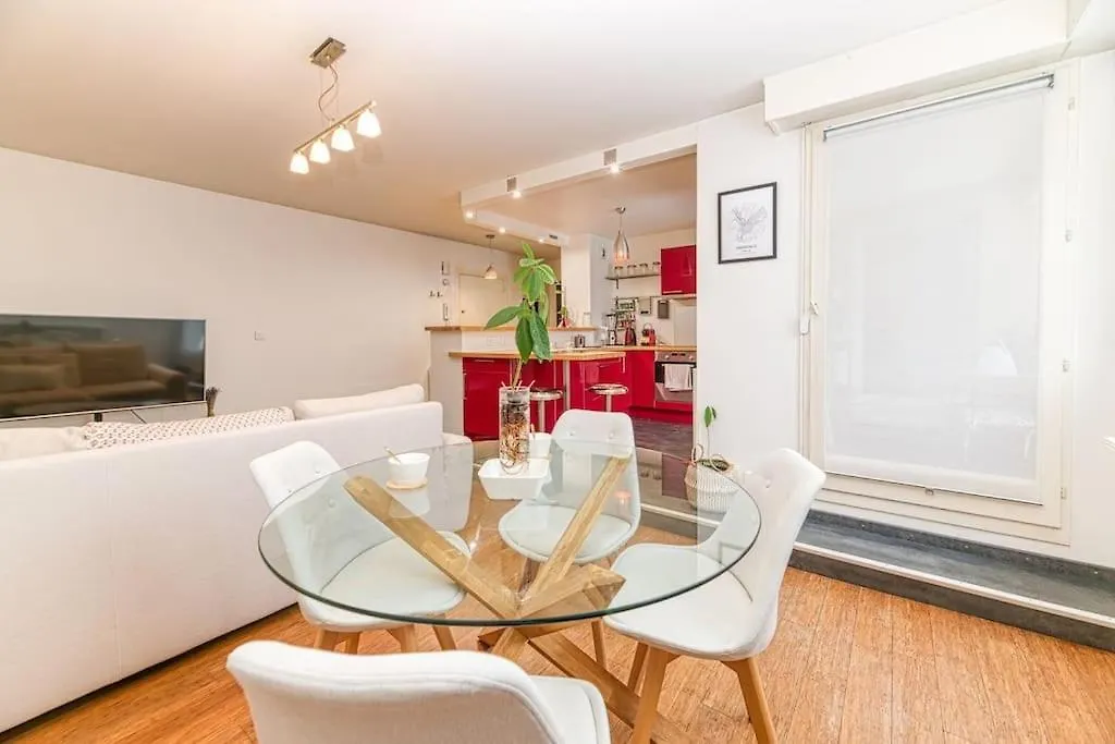 50M Gem - 400M Gare: Garage Prive, Terrasse, Wifi Apartman Grenoble Franciaország